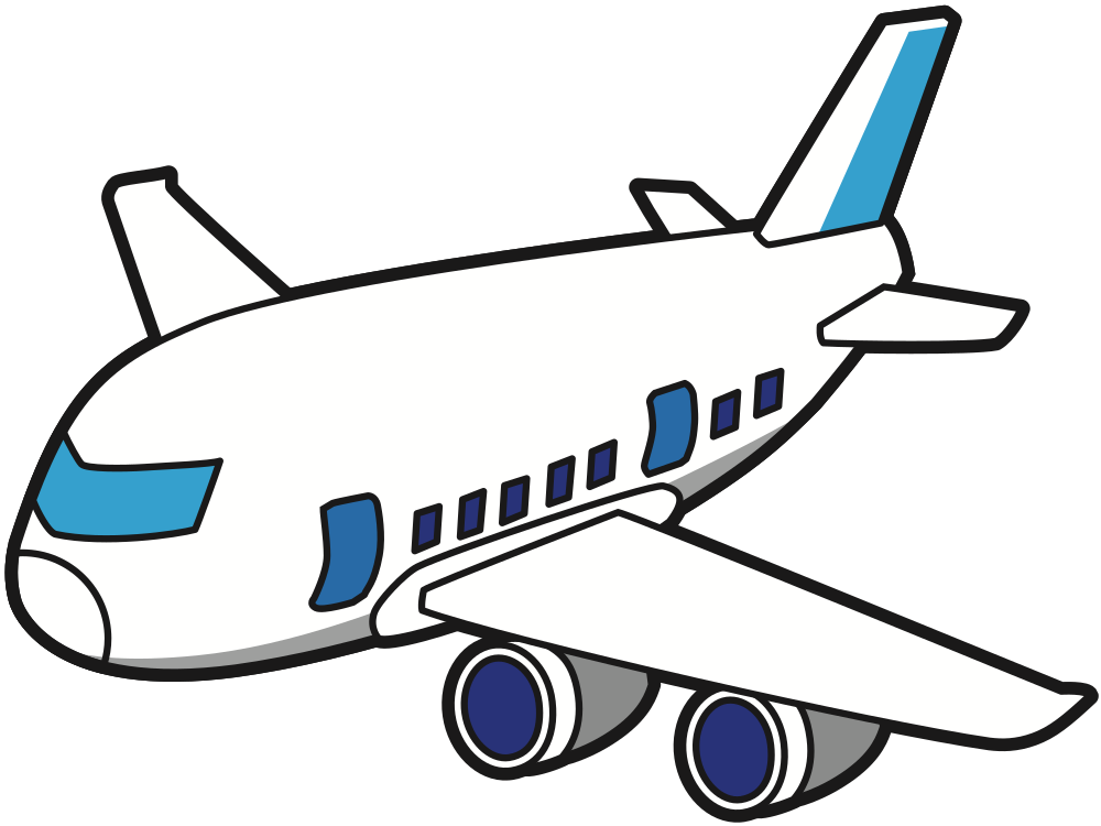 飛行機 イラスト 無料詳細 6位