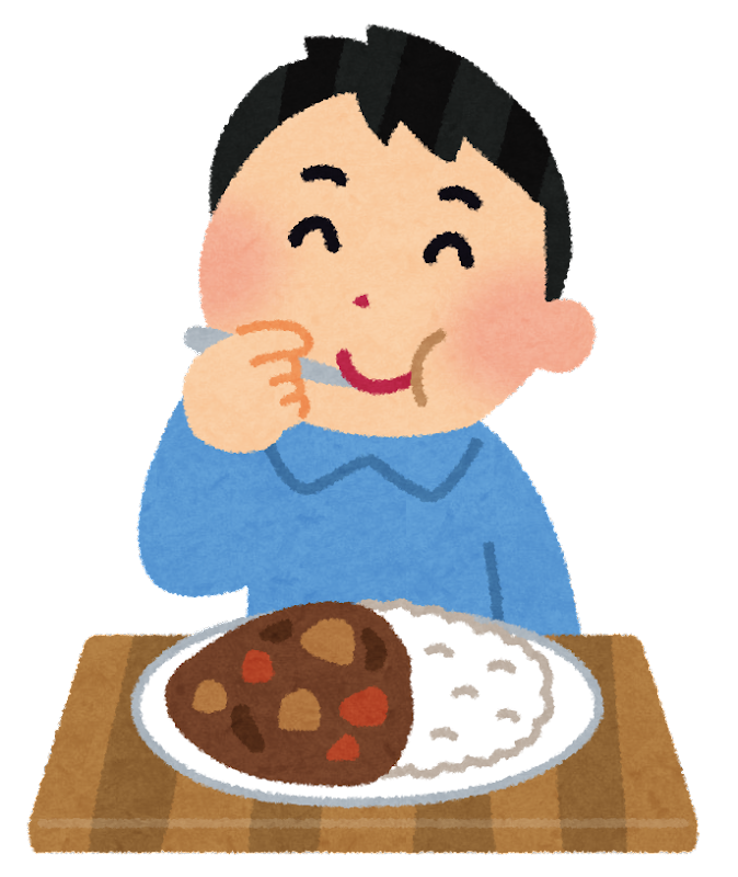 食べ てる イラスト詳細 2位