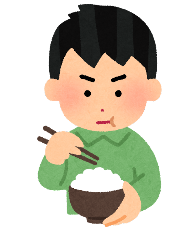 食べ てる イラスト詳細 6位