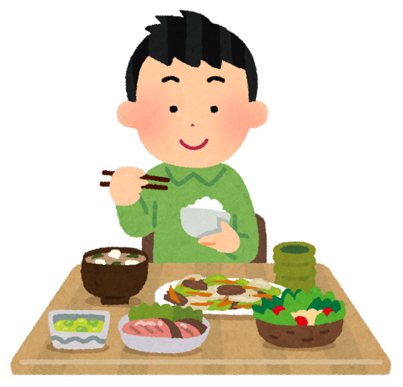 食べ てる イラスト詳細 8位