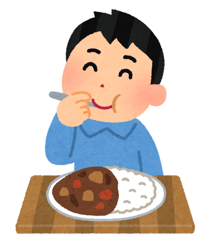 食べる 人 イラスト - KibrisPDR