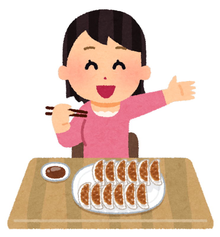 食べる 人 イラスト詳細 6位