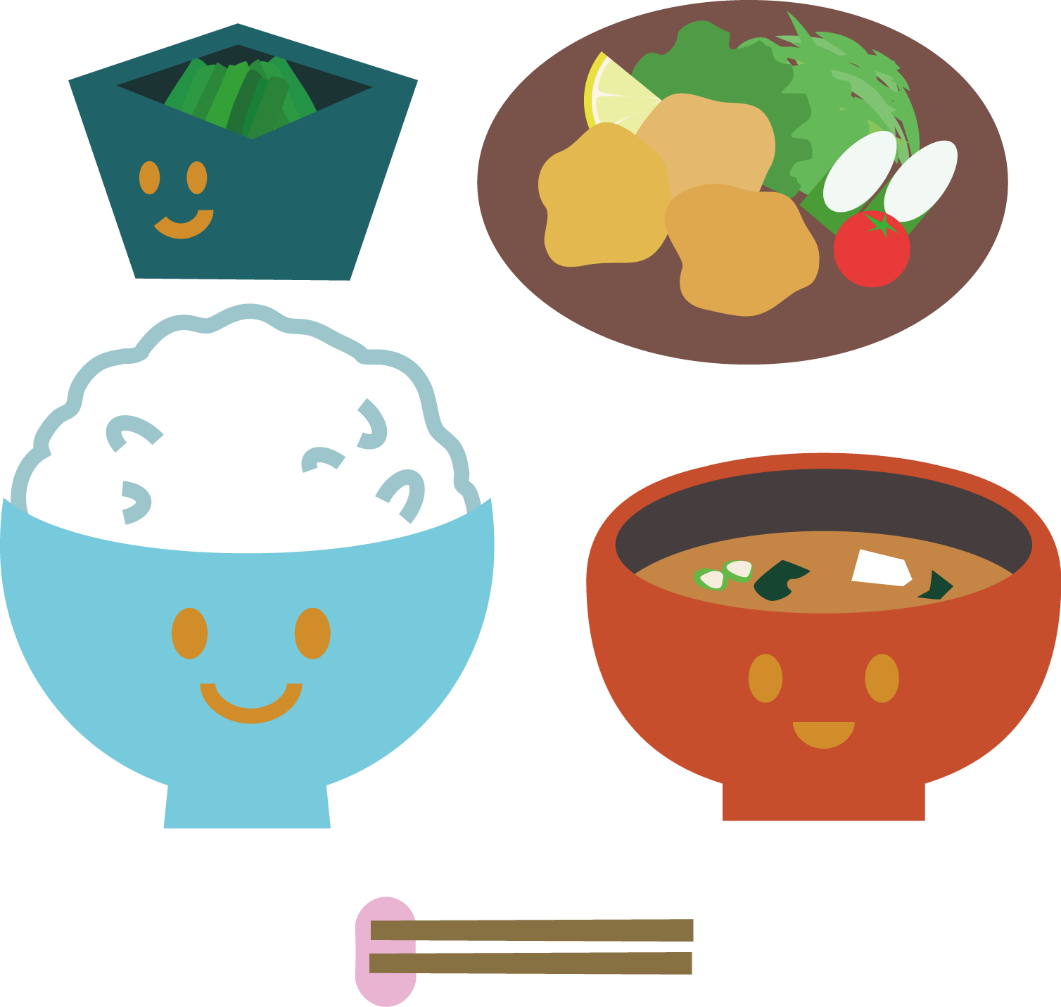 食べ物 可愛い イラスト詳細 4位
