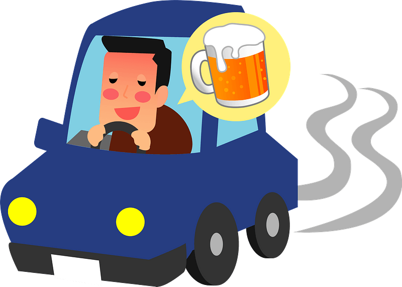 飲酒 運転 イラスト詳細 6位