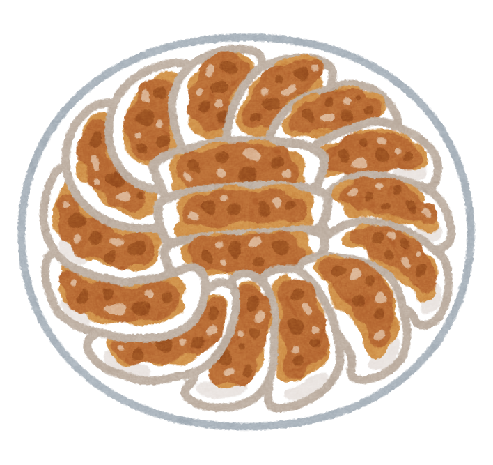 餃子 の イラスト詳細 4位