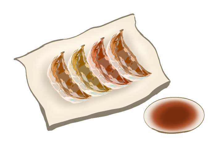 餃子 の イラスト詳細 6位