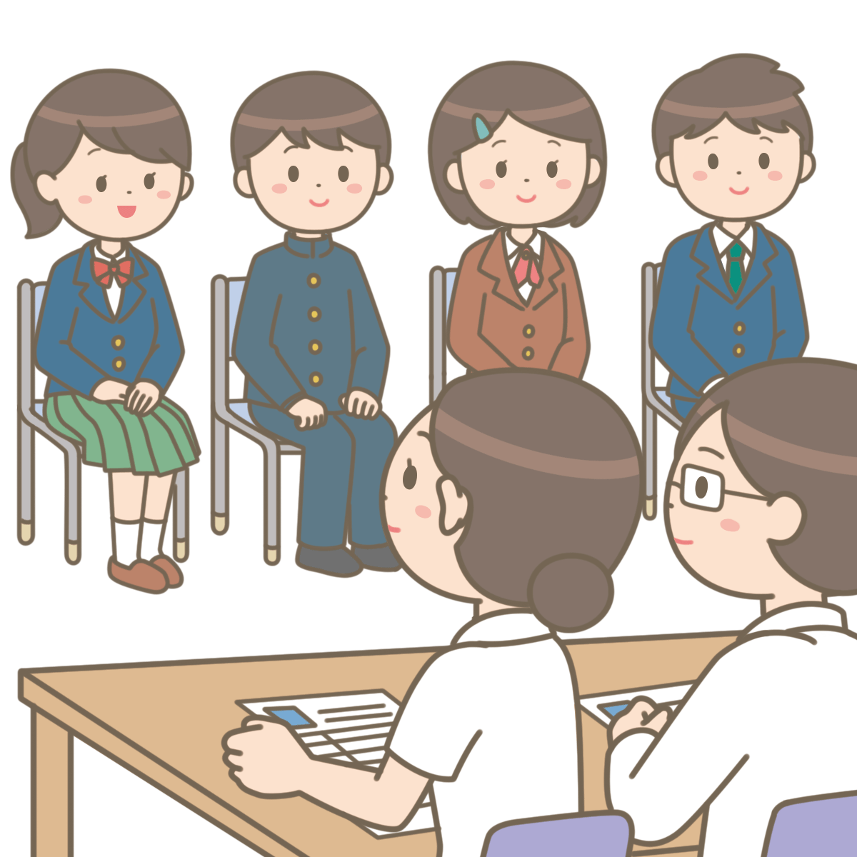 高校生 イラスト詳細 11位