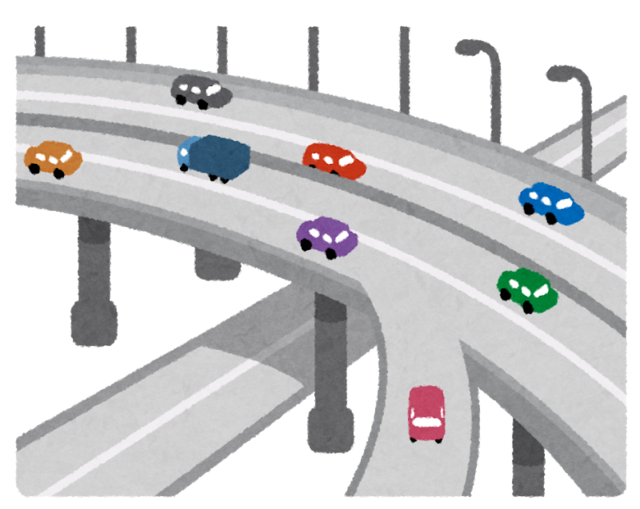 高速 道路 窓詳細 8位