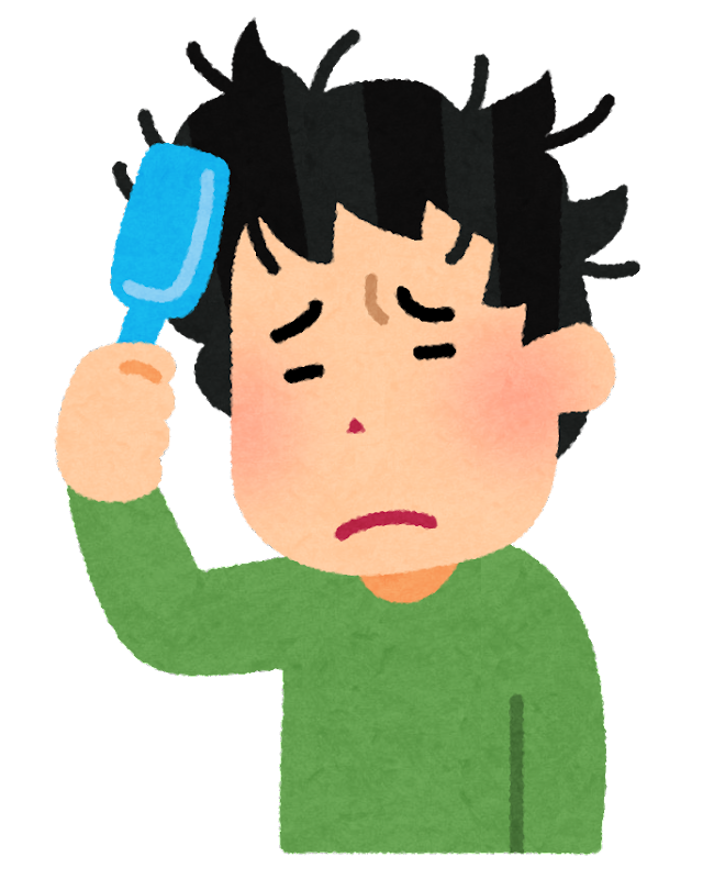 髪の毛 男 イラスト詳細 10位