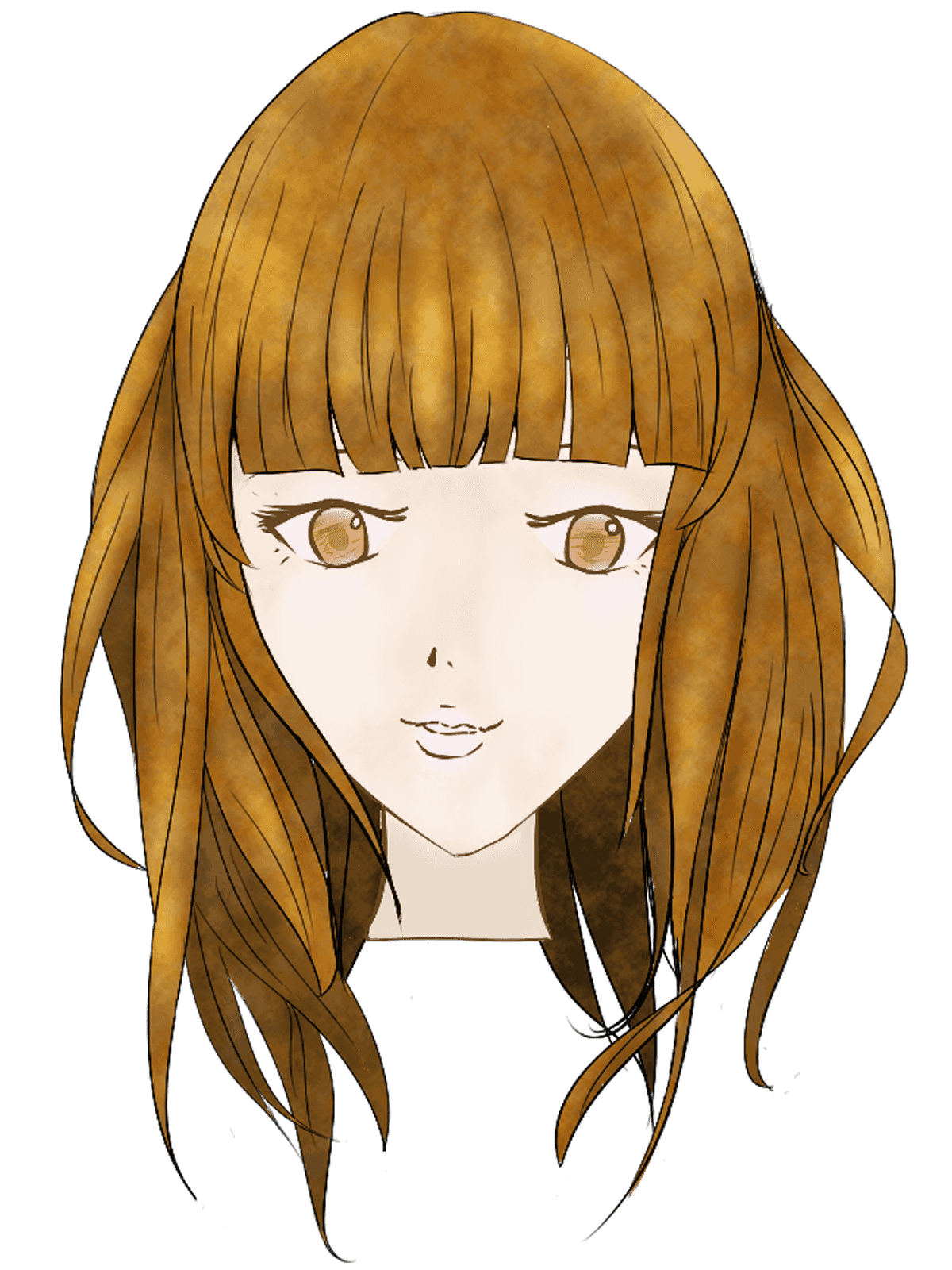 髪型 可愛い イラスト詳細 8位