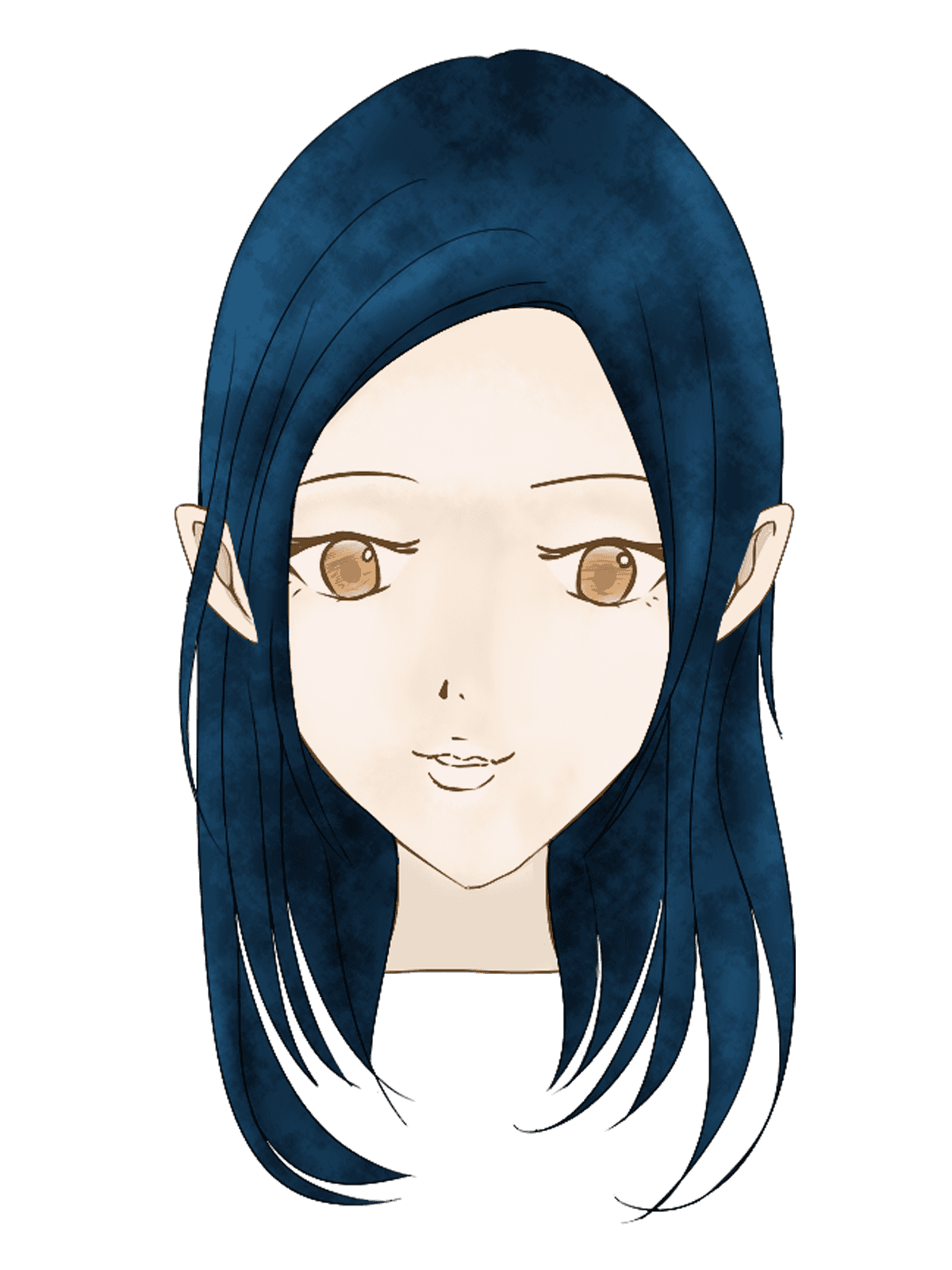 髪型 女子 イラスト詳細 6位