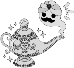 魔法 の ランプ イラスト詳細 7位