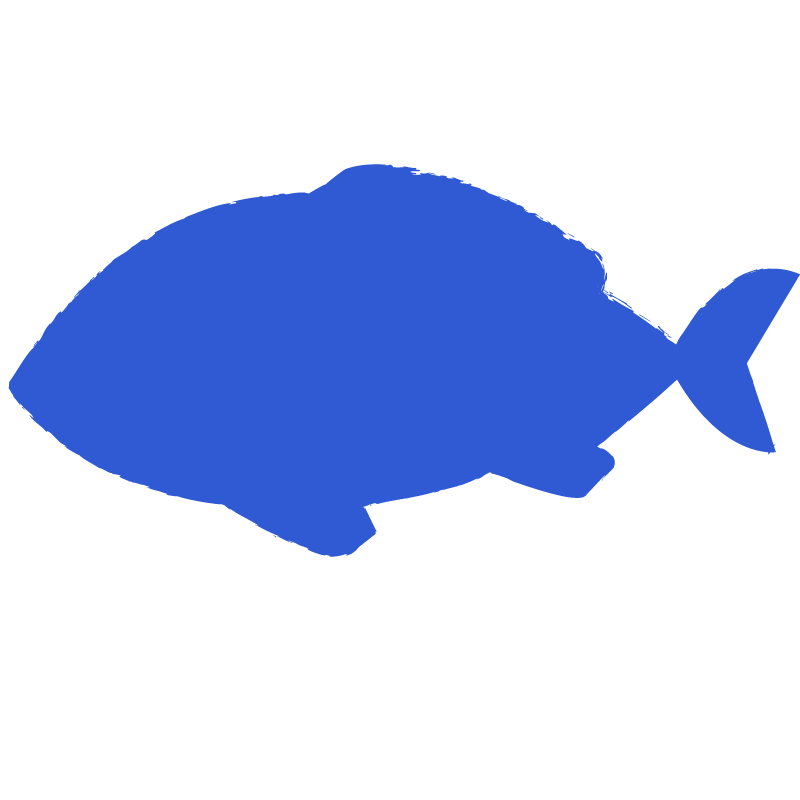 魚 シルエット イラスト詳細 9位