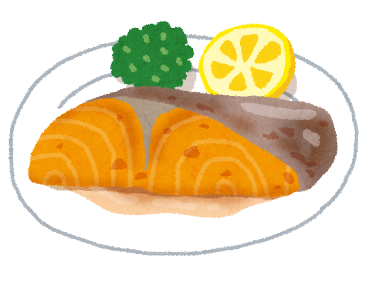 魚 料理 イラスト詳細 2位