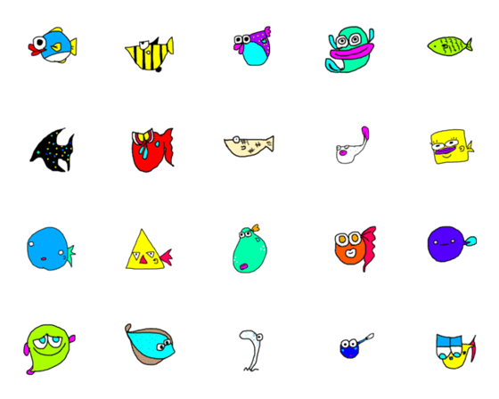 魚 絵文字詳細 12位