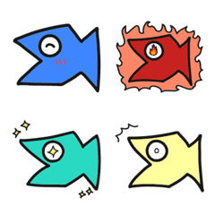 魚 絵文字詳細 4位