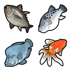 魚 絵文字詳細 9位