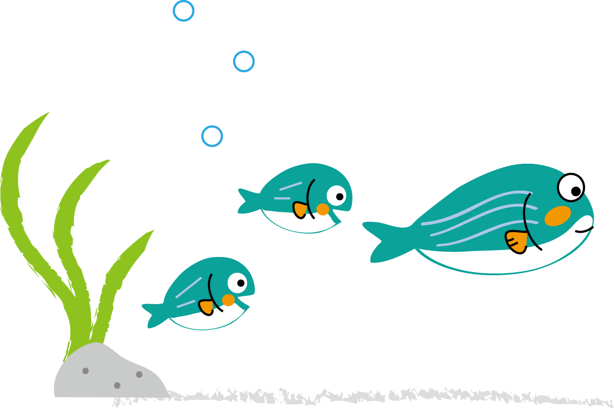魚 群れ イラスト詳細 4位