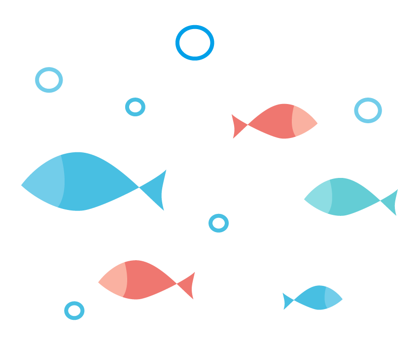 魚 群れ イラスト詳細 6位