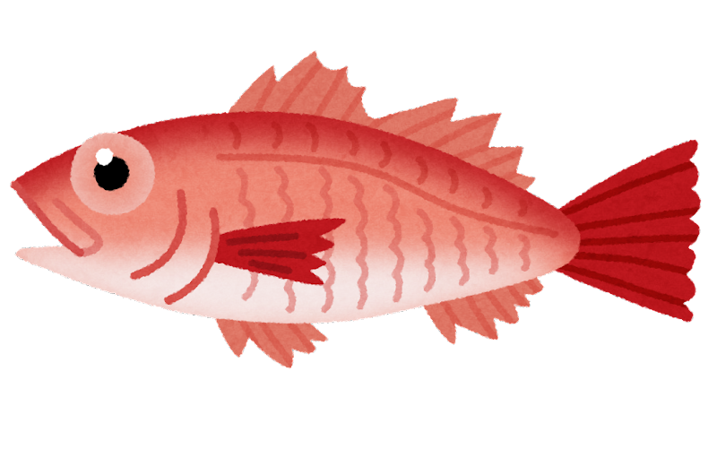 魚の イラスト詳細 6位