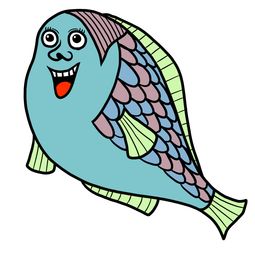 魚の イラスト詳細 3位