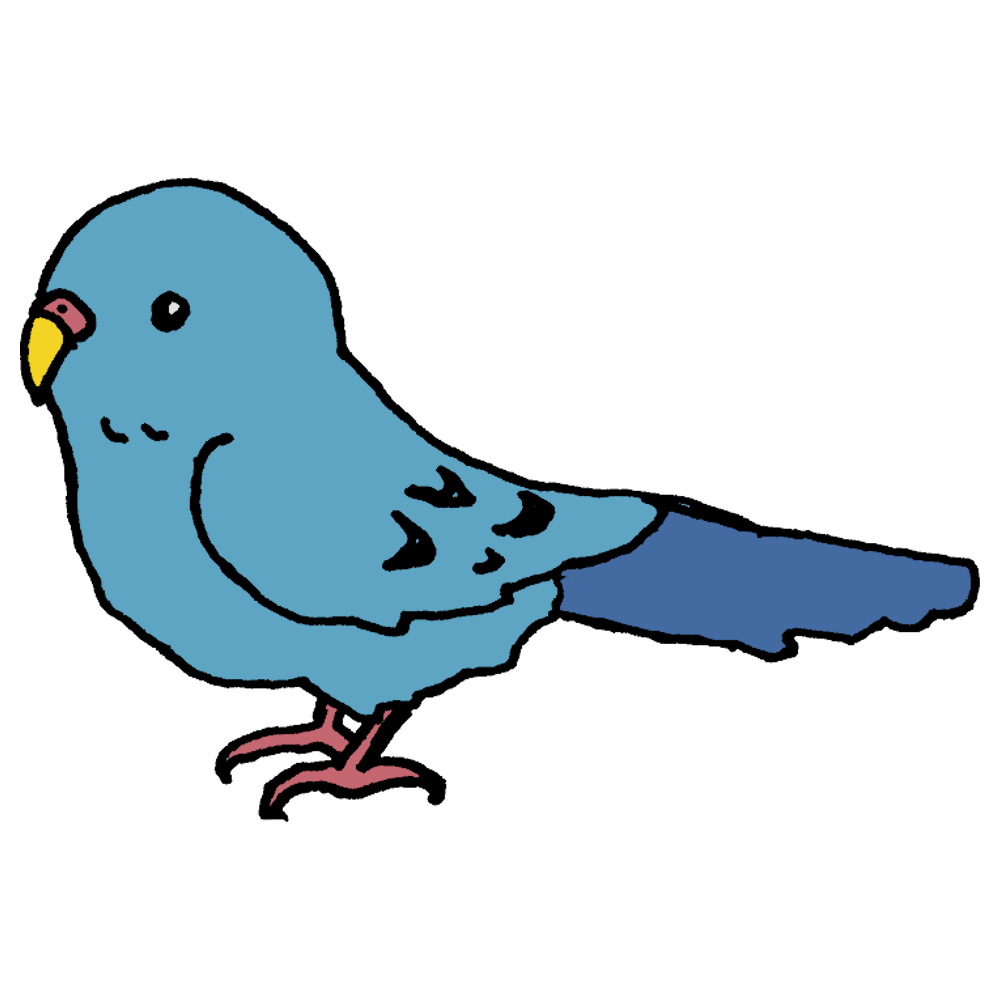 鳥 イラスト かわいい 手書き詳細 2位