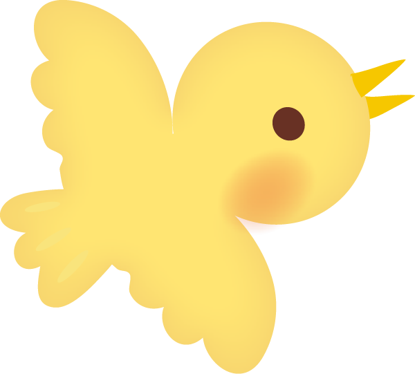 鳥 イラスト かわいい 簡単詳細 9位