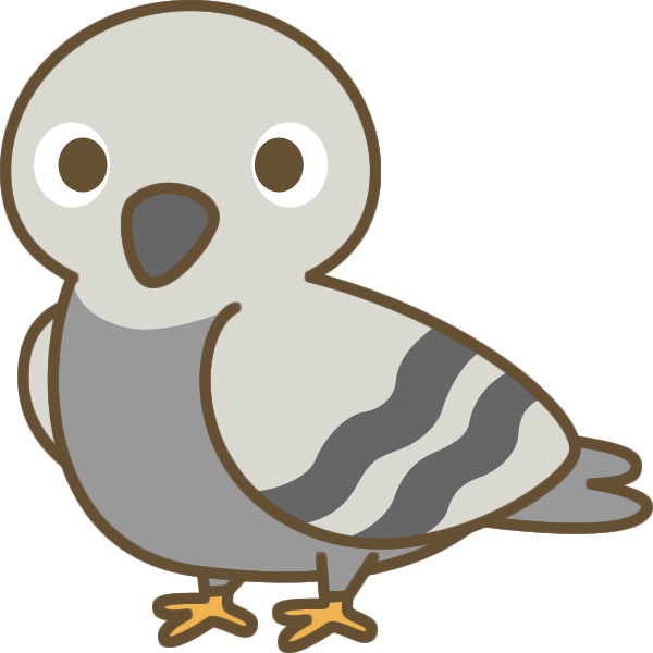 鳩 簡単 イラスト詳細 12位