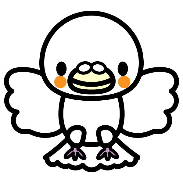 鳩 簡単 イラスト詳細 6位