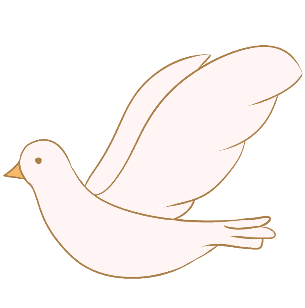 鳩 簡単 イラスト詳細 8位