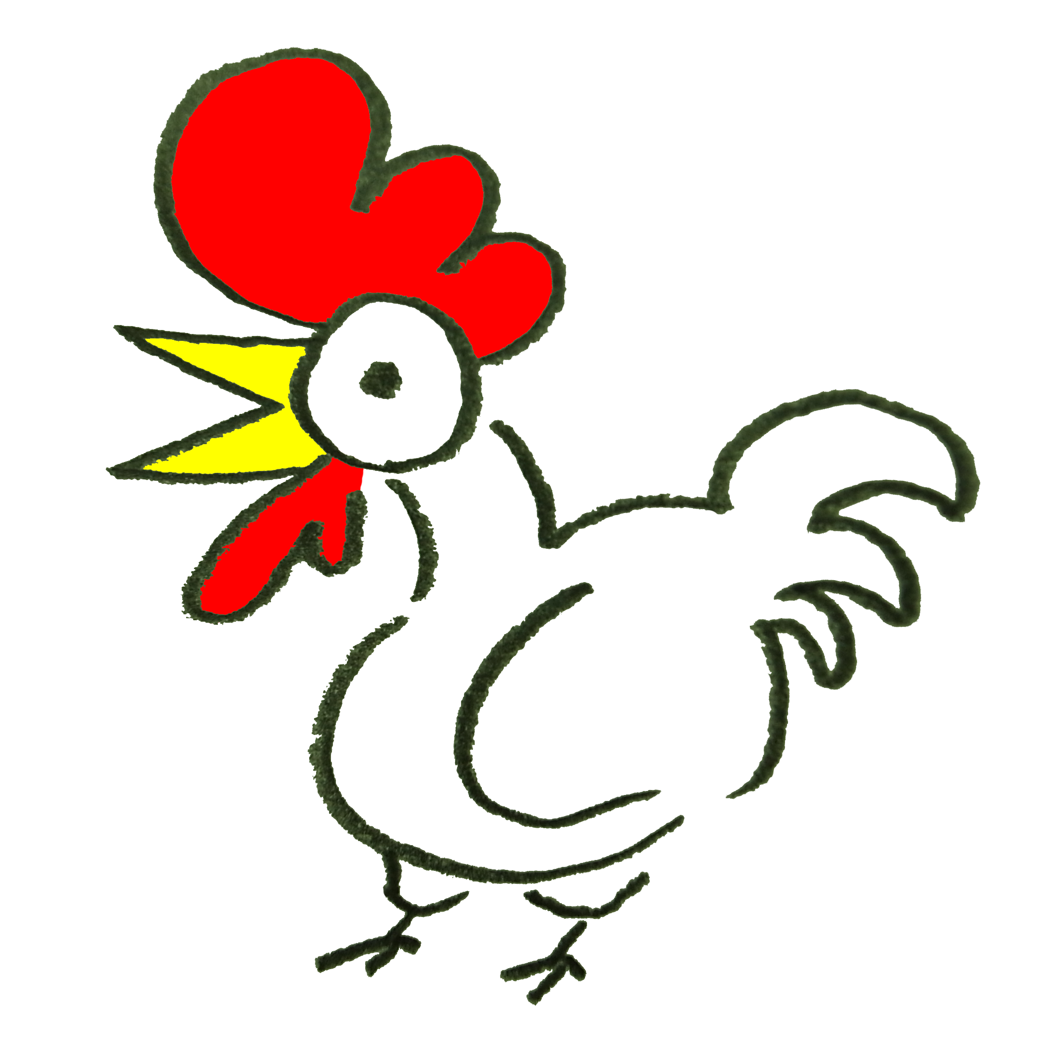 鶏 イラスト詳細 8位