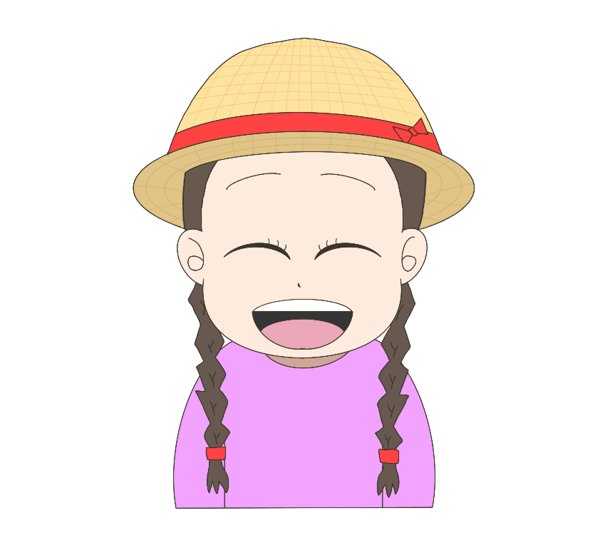 麦わら 帽子 かぶる イラスト詳細 12位