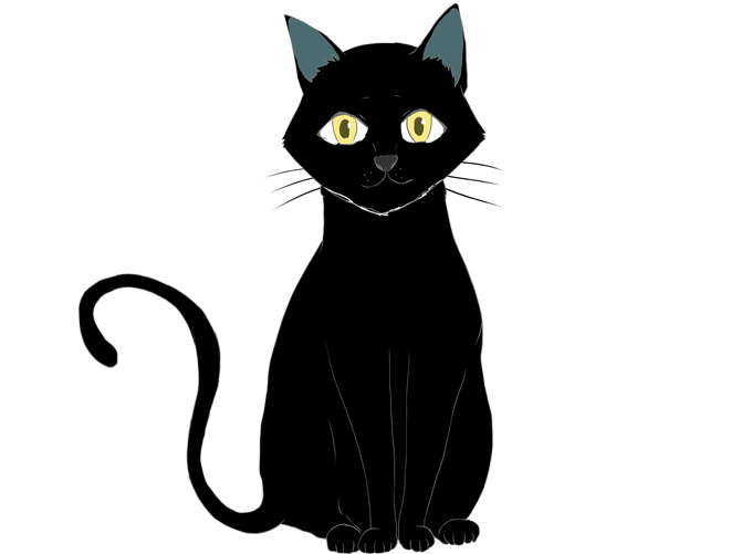黒 猫 の 絵詳細 5位