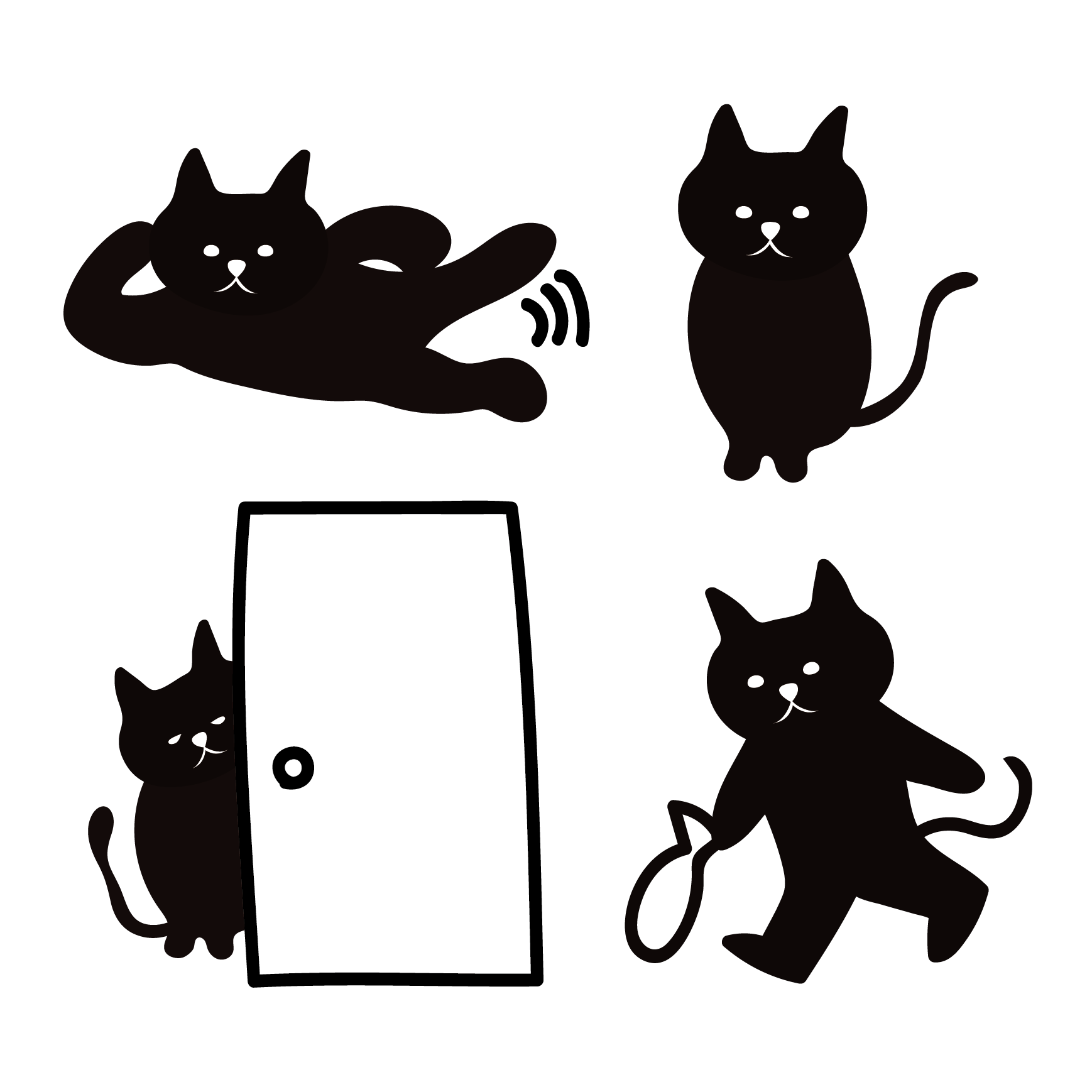 黒 猫 の 絵詳細 6位