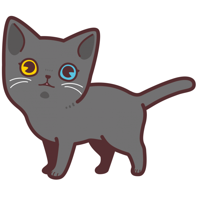 黒 猫 の 絵詳細 3位