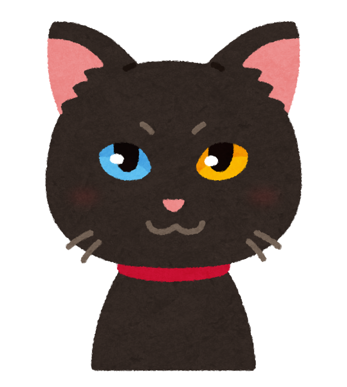 黒 猫 イラスト 無料詳細 9位