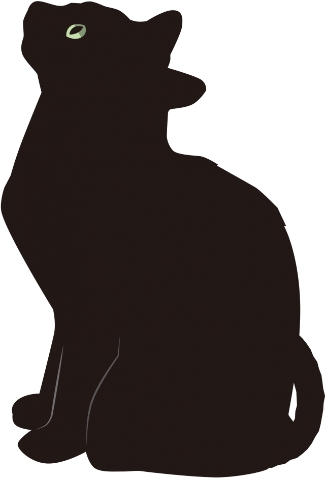 黒 猫 イラスト 無料詳細 4位