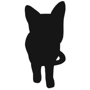 黒 猫 シルエット詳細 9位