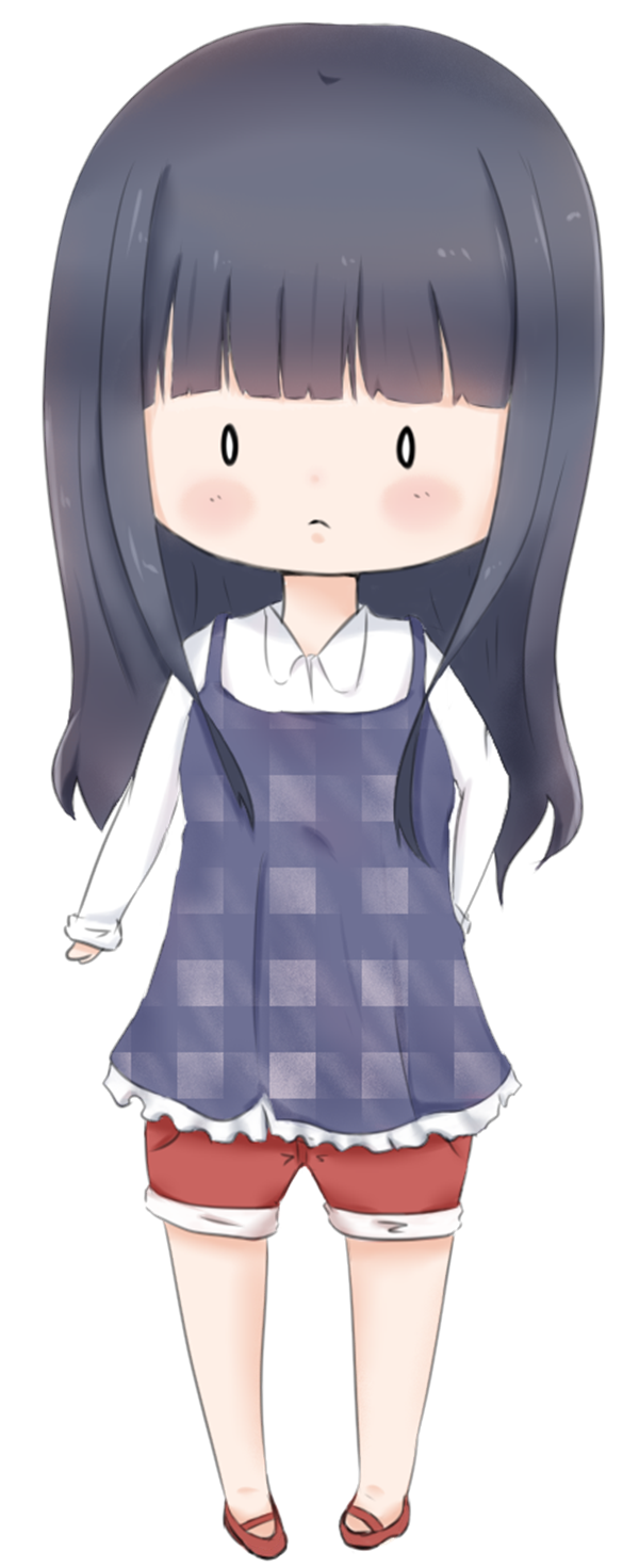 黒髪 イラスト詳細 2位