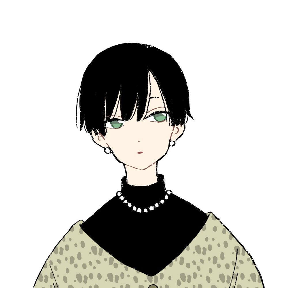 黒髪 イラスト詳細 6位