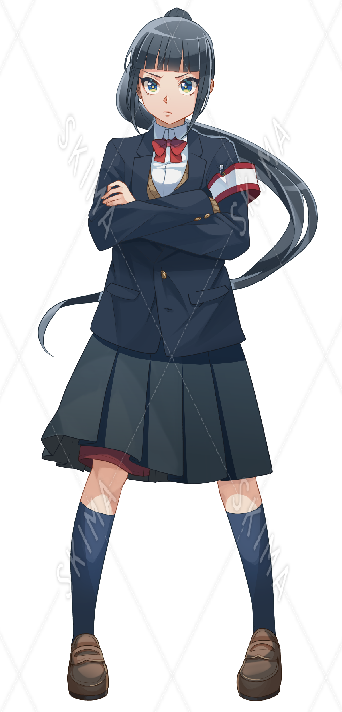 黒髪 ポニーテール イラスト - KibrisPDR