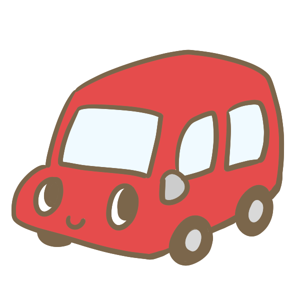 くるま イラスト かわいい詳細 8位