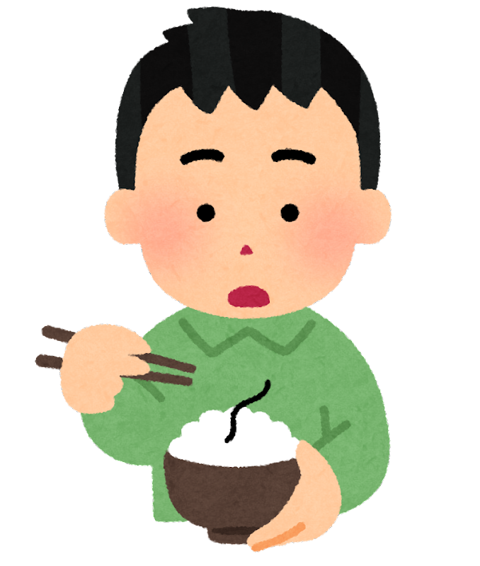 ご飯 を 食べ て いる イラスト詳細 13位