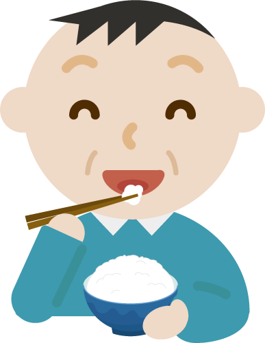 ご飯 食べ てる イラスト詳細 11位