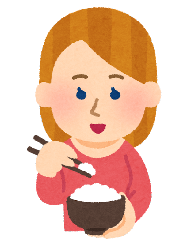 ご飯 食べ てる イラスト詳細 12位