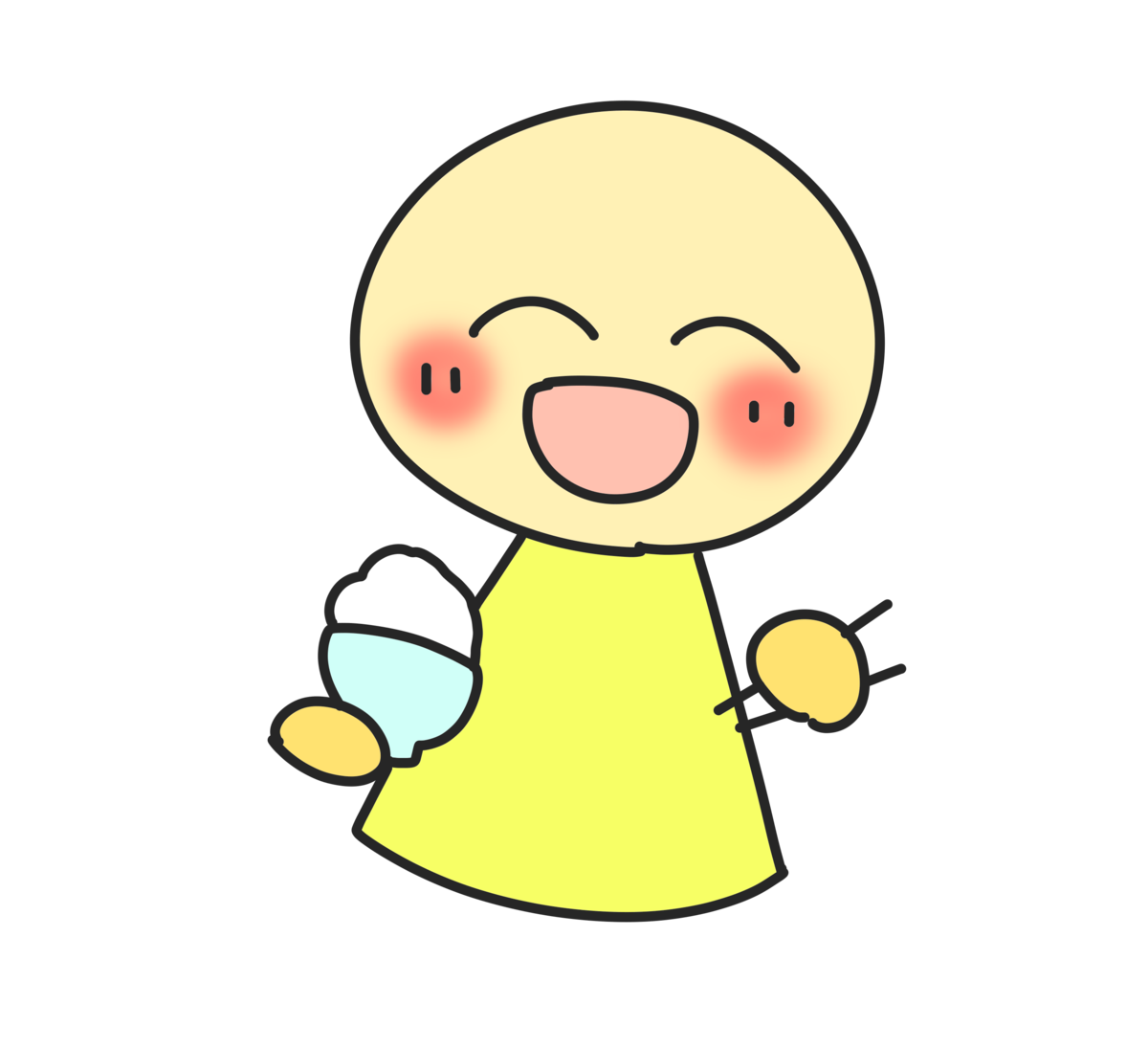 ご飯 食べ てる イラスト詳細 13位