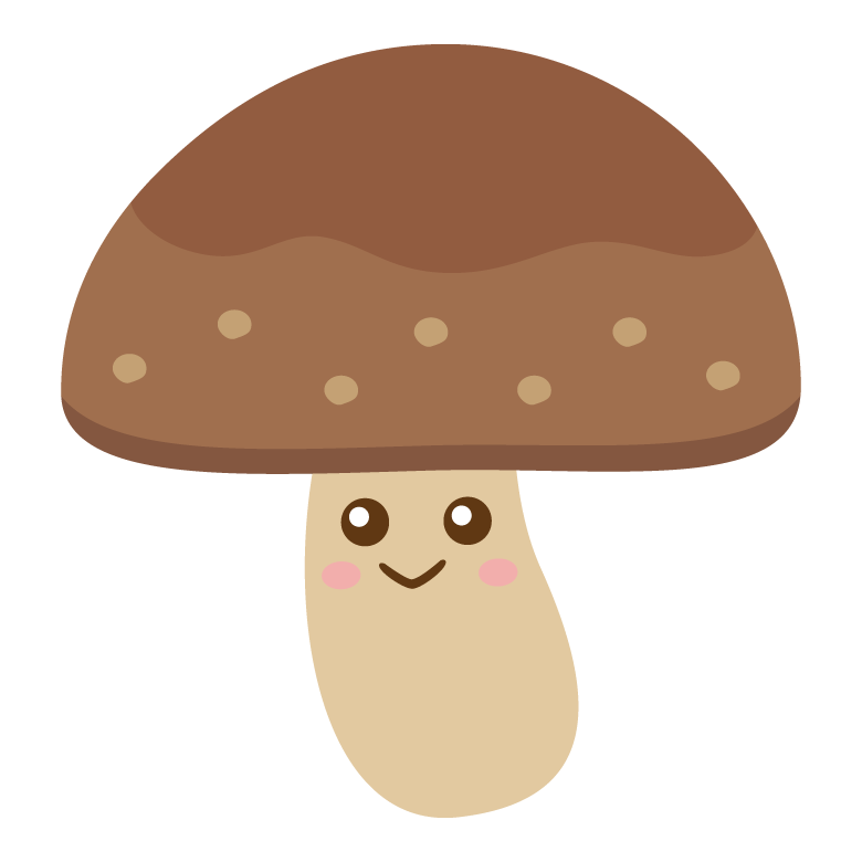 しいたけ イラスト かわいい - KibrisPDR