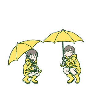 しゃがむ イラスト 男詳細 13位