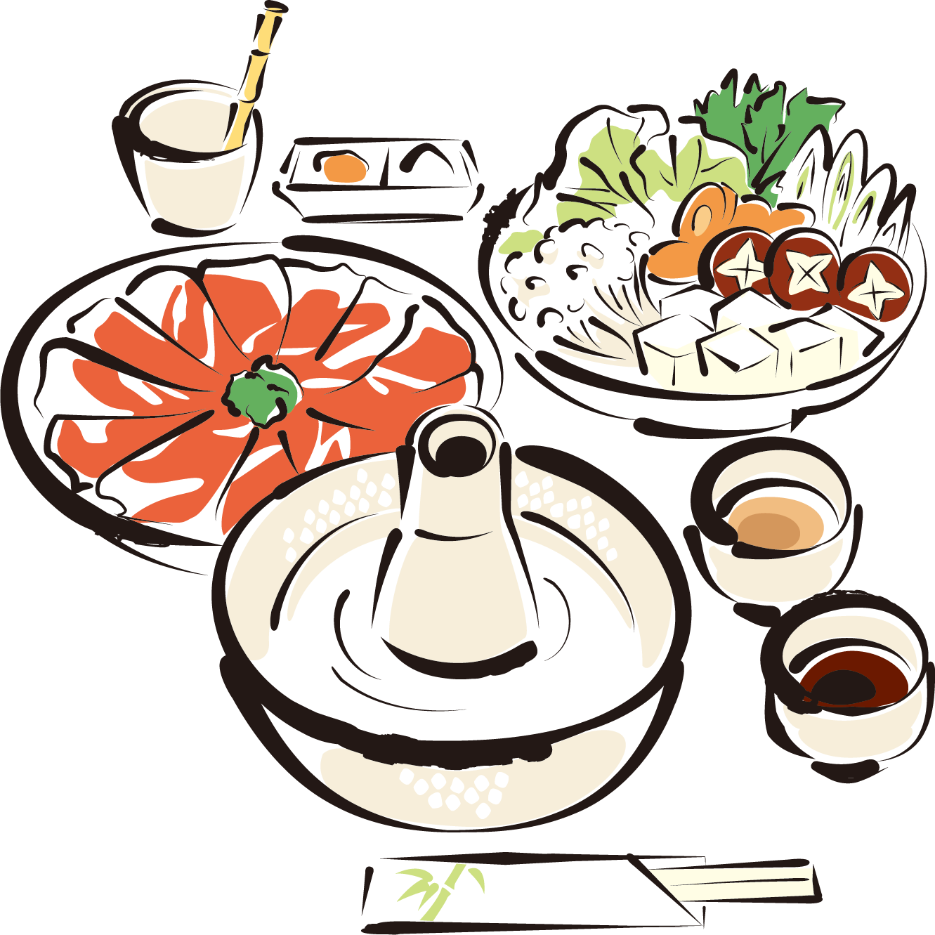 しゃぶしゃぶ イラスト - KibrisPDR