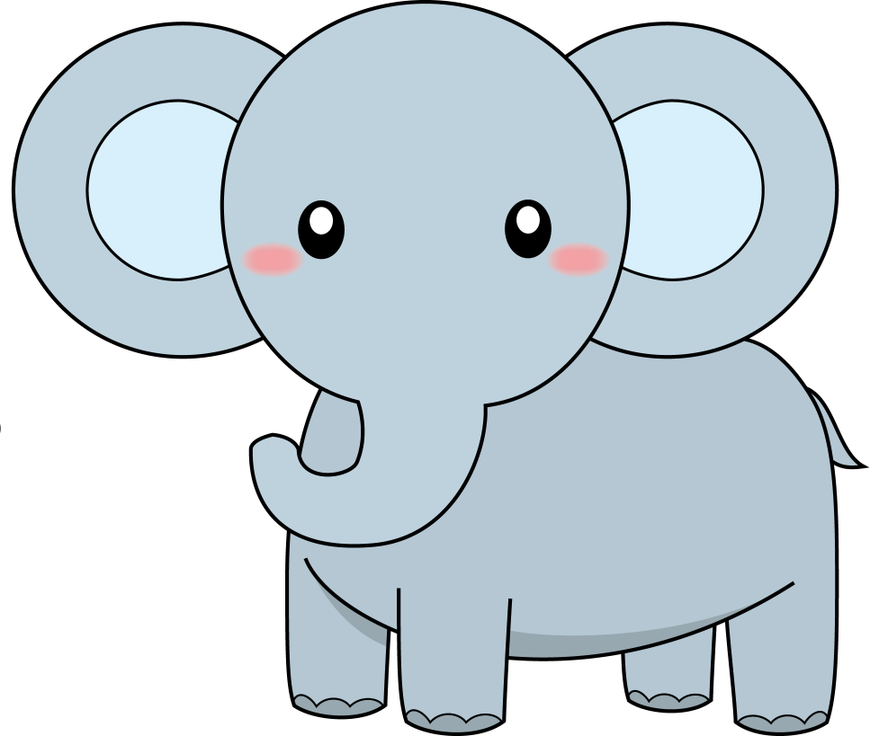 ぞう かわいい イラスト詳細 10位